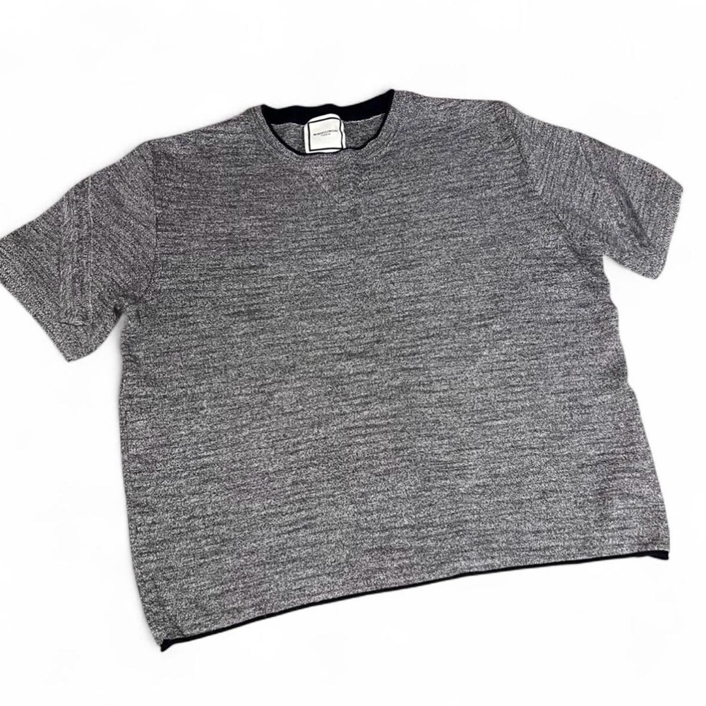 Wooyoungmi Paris Gray Knit Sweater EU 50 / US L Designer‎ Luxury Made in Korea
